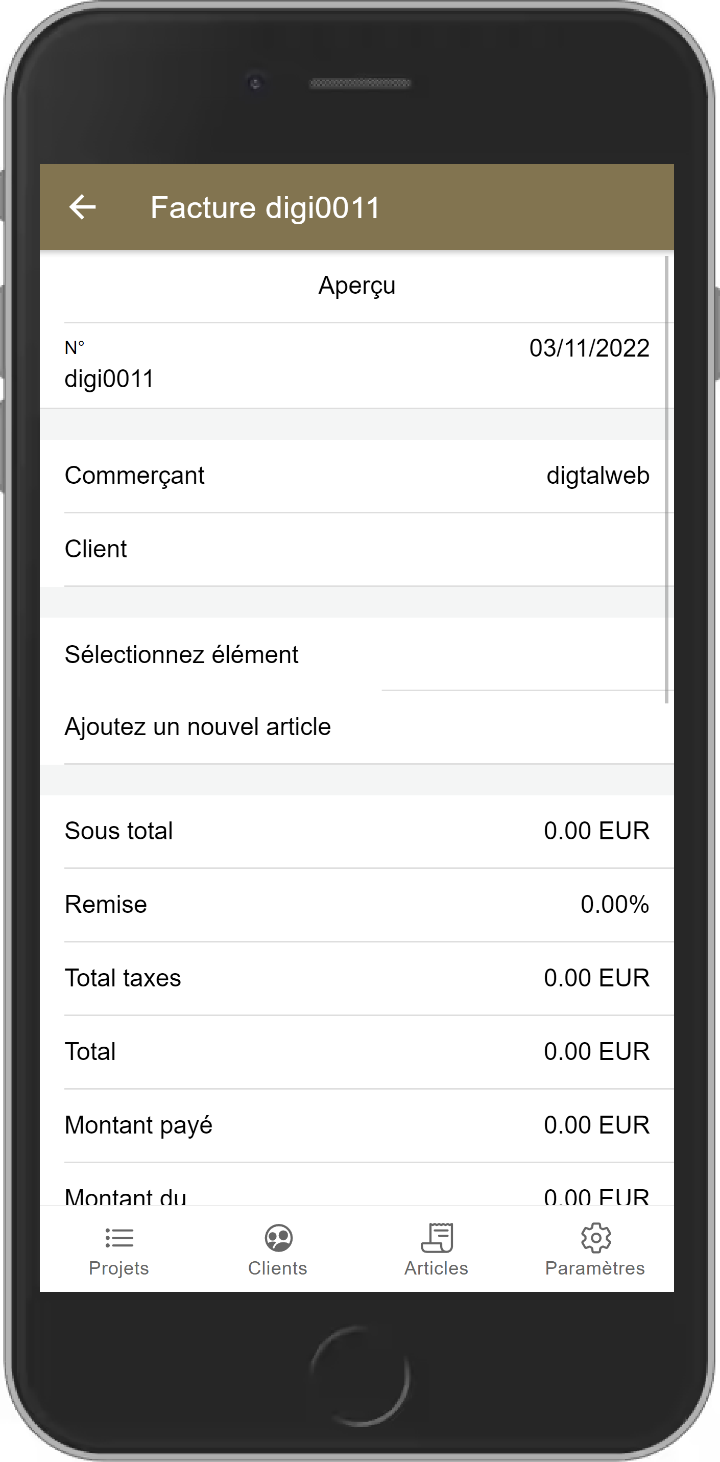 Créer des Devis et Factures